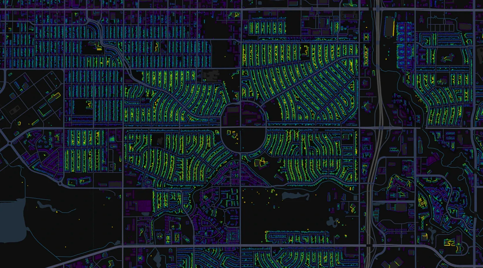 OSM house-to-street interactive map